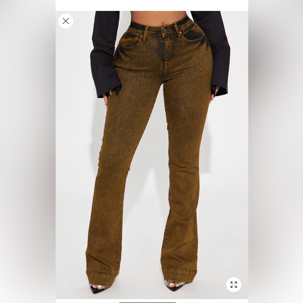 Fashion nova zuri stretch boot cut jeans